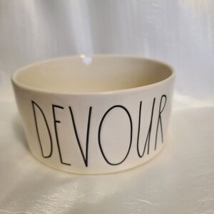 Rae Dunn Devour Bowl (X)